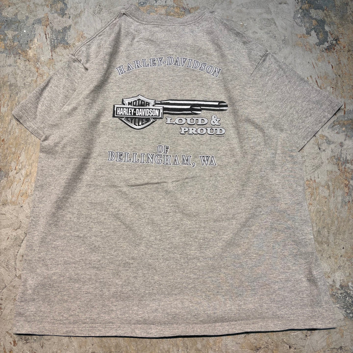 古着 USA製 Harley-Davidson/ハーレーダビッドソン/ プリントTシャツ/ サイズXL