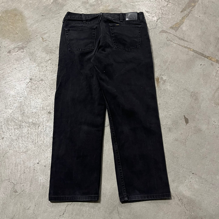 #4207 古着 Lee/リー/Black Denim Pants/ブラックデニムパンツ/サイズ36×29