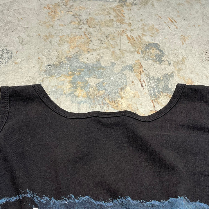 古着 USA製 Harley-Davidson/ハーレー ダビッドソン カナダ ユーコン・テリトリー プリントTシャツ サイズXL