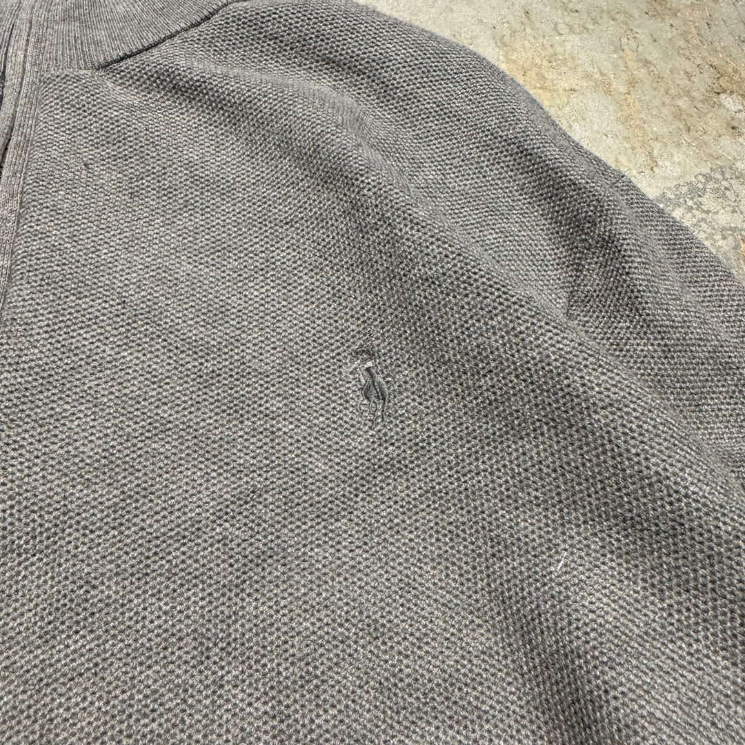 Used clothing POLO by Ralph Lauren/ Polo Ralph Lauren/ Half zip knit sweater/ Size XL