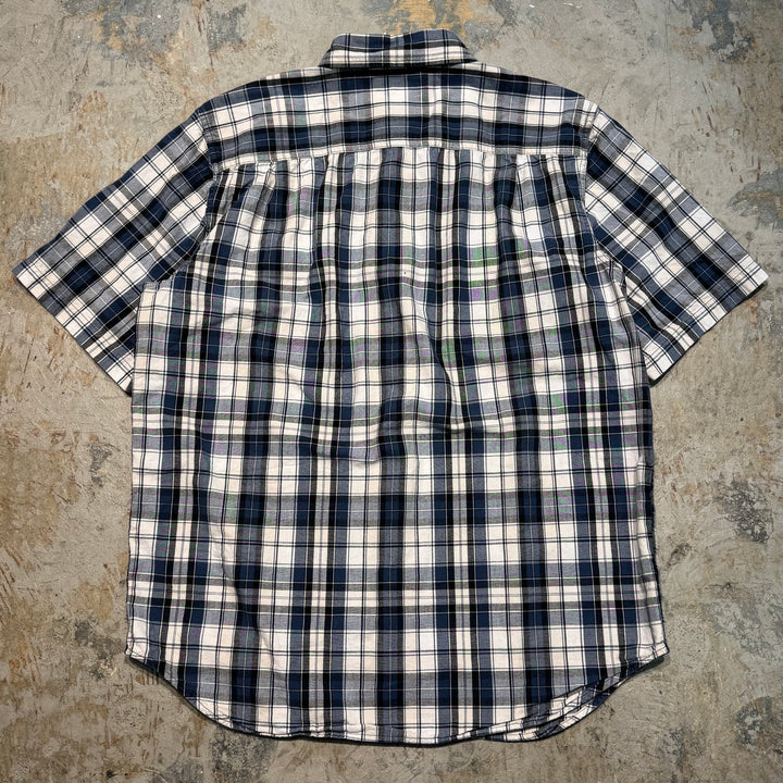 古着 carhartt/カーハート/ ボタンダウン半袖シャツ/ チェック柄/ サイズL