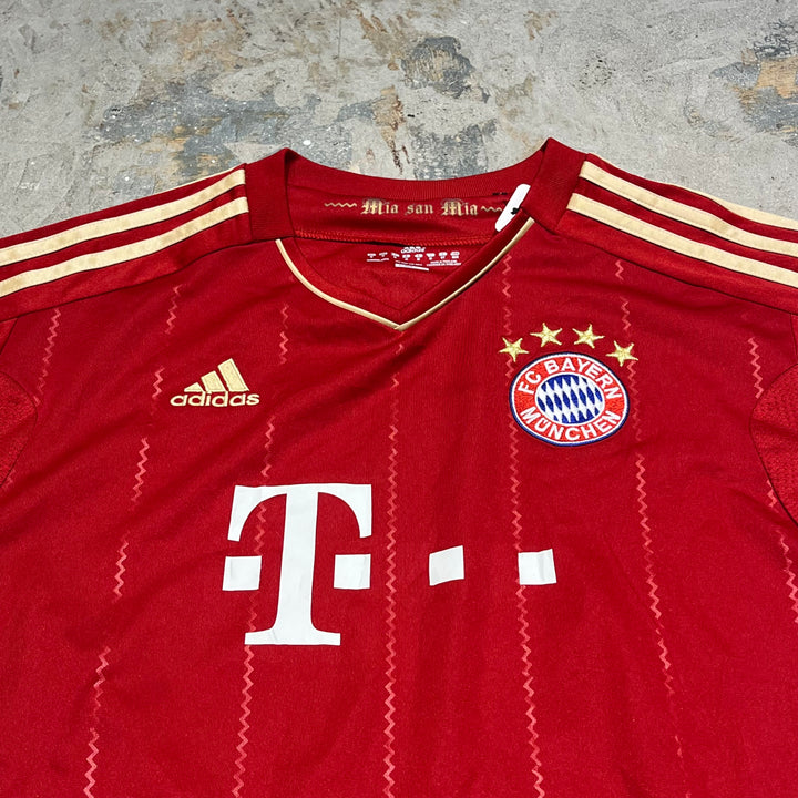 #4248 FC BAYERN/FCバイエルン・ミュンヘン/adidas/アディダス/Football/フットボール Tee/アリアンツ アレーナ/Gomez/サイズM