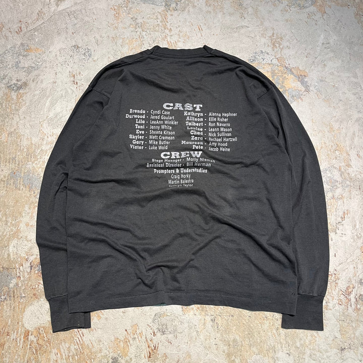 古着 90's~ フルーツオブザルーム/13 PAST MIDNIGHT/ビリー・スト・ジョン/小説/ヴィンテージ シングルステッチ ロングTシャツ/サイズXL相当