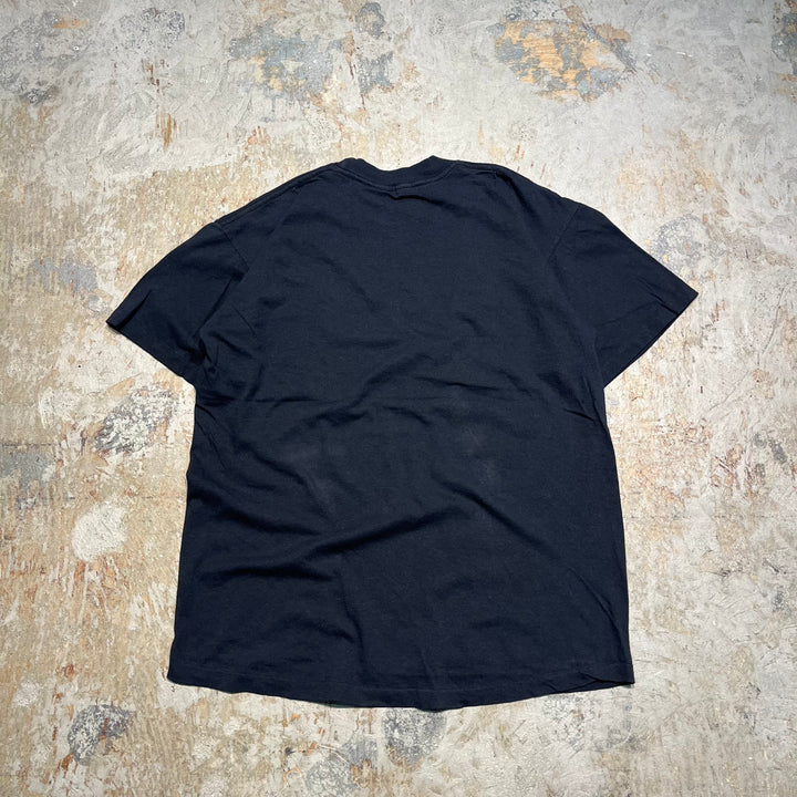 #4528 古着 unknow/short sleeve print t-shirt Tee/半袖プリントTシャツ/シングルステッチ/フラミンゴプリント/サイズ2XL相当