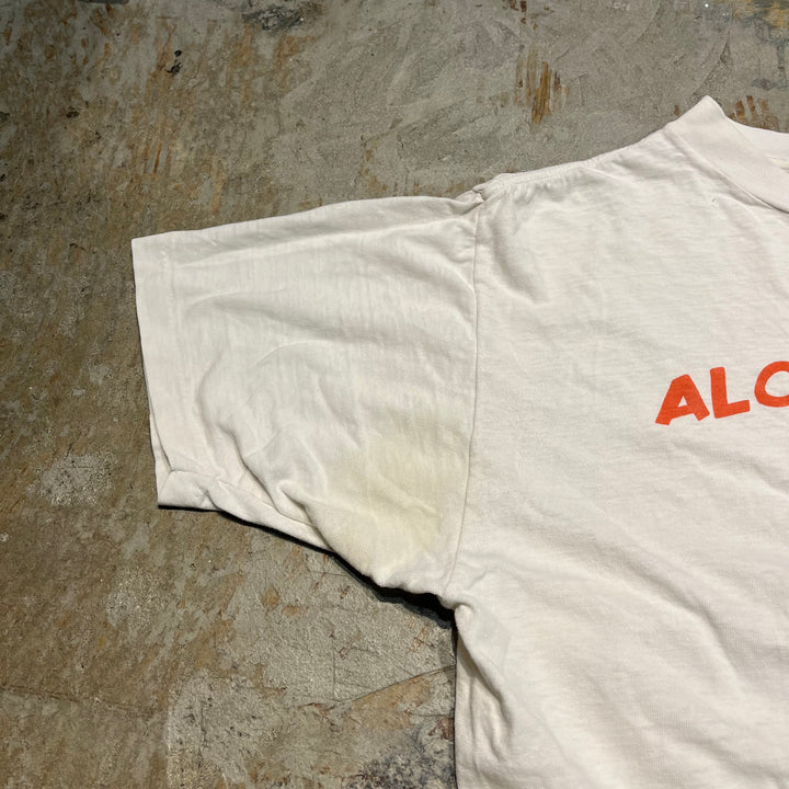 #4780 古着 80's DROOPY ドルーピー/カートゥーンアニメ トムとジェリー/ヴィンテージ シングルステッチ Tシャツ/サイズL