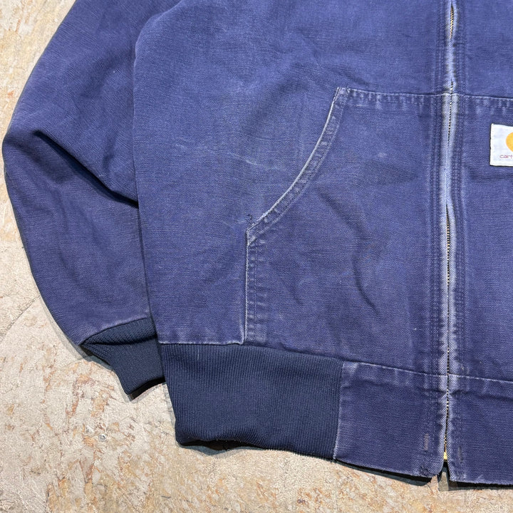 古着 Carhartt/ カーハート/ アクティブジャケット/ ダック地/ 企業ロゴ/ 裏地サーマル/ サイズM相当