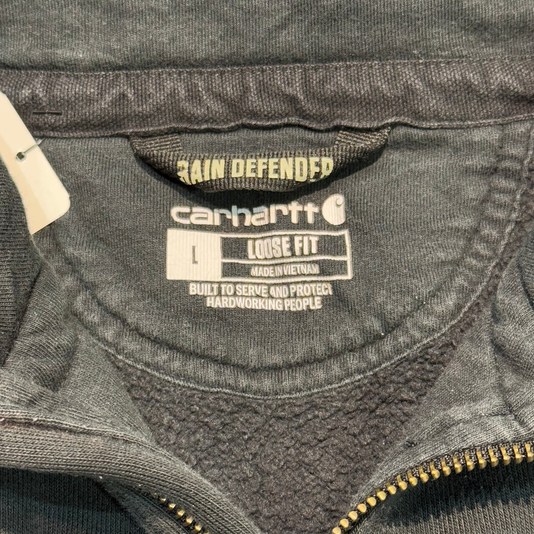 古着 carhartt/カーハート/ハーフジップスウェット/サイズL