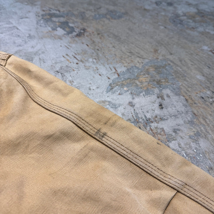 古着 carhartt/ カーハート/ トラディショナルコート/ 裏地キルティング/ 襟コーデュロイ/サイズL相当