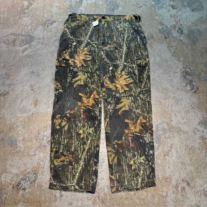 二手服裝苔蘚橡木/苔蘚橡木/真實的樹木迷彩貨物/ L