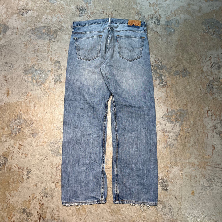 二手衣服Levi的/Levi的/牛仔褲/牛仔褲/569/實際尺寸36 x 31