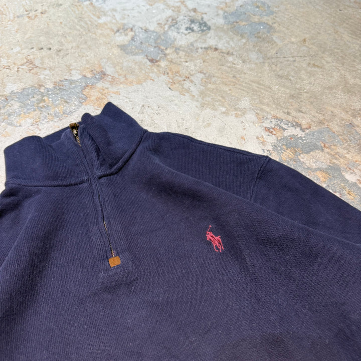 Ralph Lauren/ Polo Ralph Lauren/ Half Zip 니트 스웨터/ 사이즈 S의 사용 의류 폴로