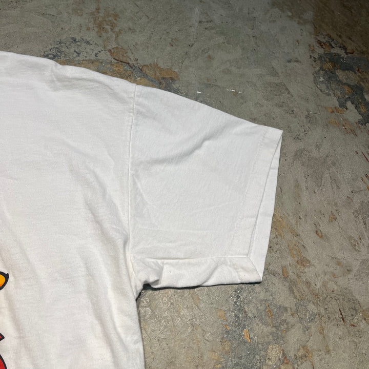 #4776 古着 オニータ/プーさん&ティガー/ヴィンテージ シングルステッチ Tシャツ/サイズXL