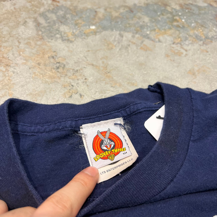 旧衣服97's鲁尼图斯/华纳兄弟/复古单针T恤/尺寸L