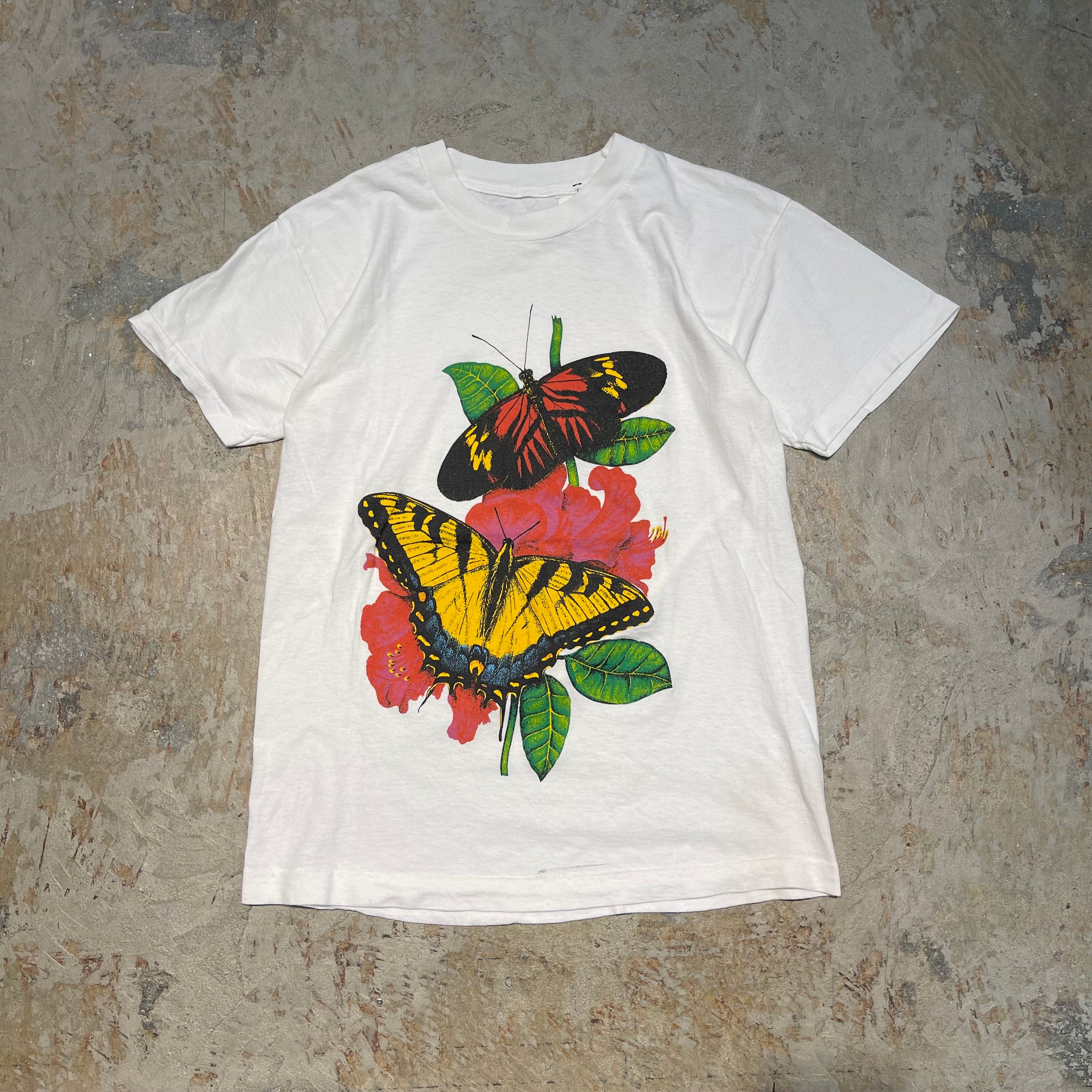 00's 蝶々プリントTシャツ itimi hooked toro shury EC2279CB-3A84-419B-A2B8-