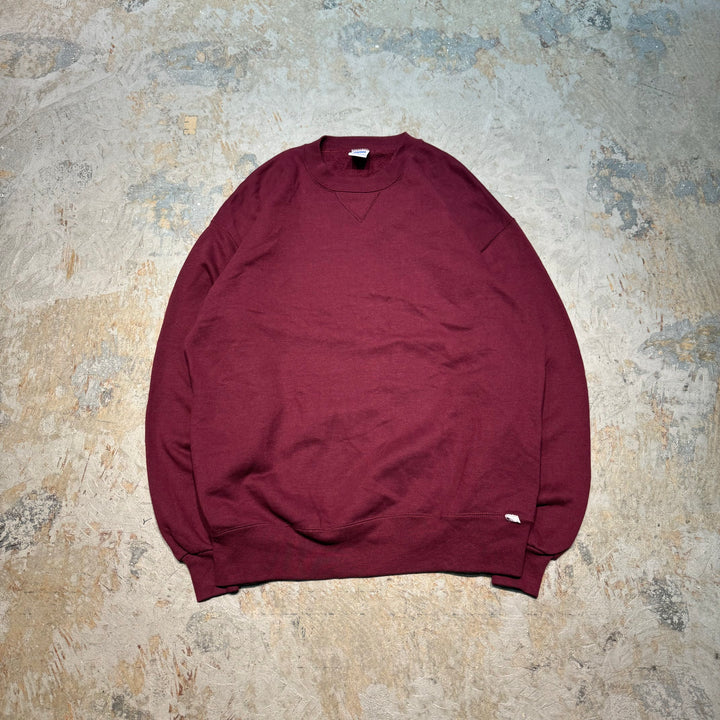 Used clothing Made in USA 90's RUSSELL ATHLETIC/ Russell Athletic/ Blank Crew Neck Sweatshirt/ Size L