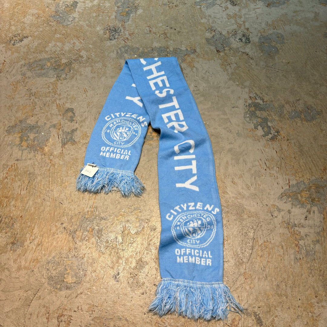 Used Soccer Scarf / MANCHESTER CITY FC / Manchester City / CITYZENS / Premier League