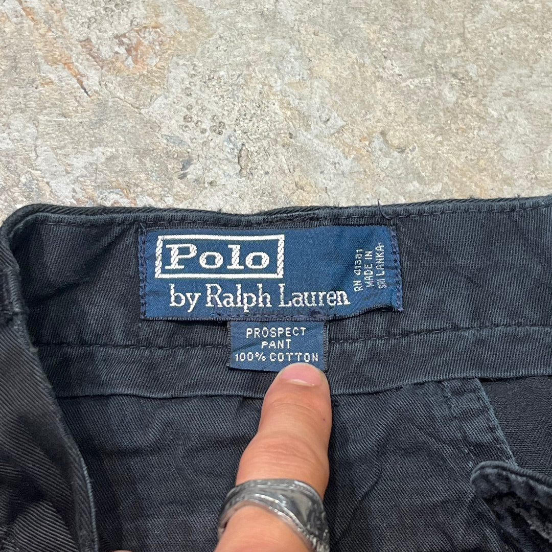 중고 의류 90 년대 ~ Ralph Lauren/Ralph Lauren/Chino 바지/실제 크기 34 x 30