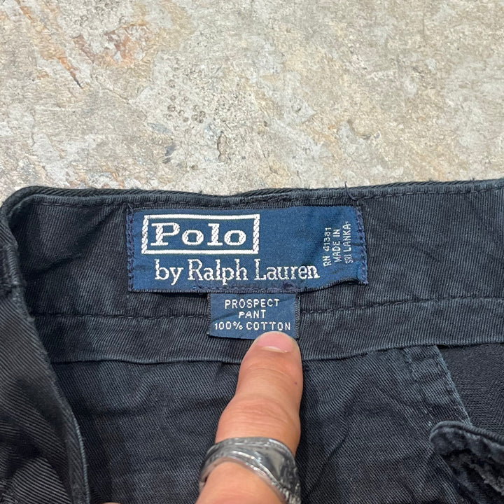 중고 의류 90 년대 ~ Ralph Lauren/Ralph Lauren/Chino 바지/실제 크기 34 x 30