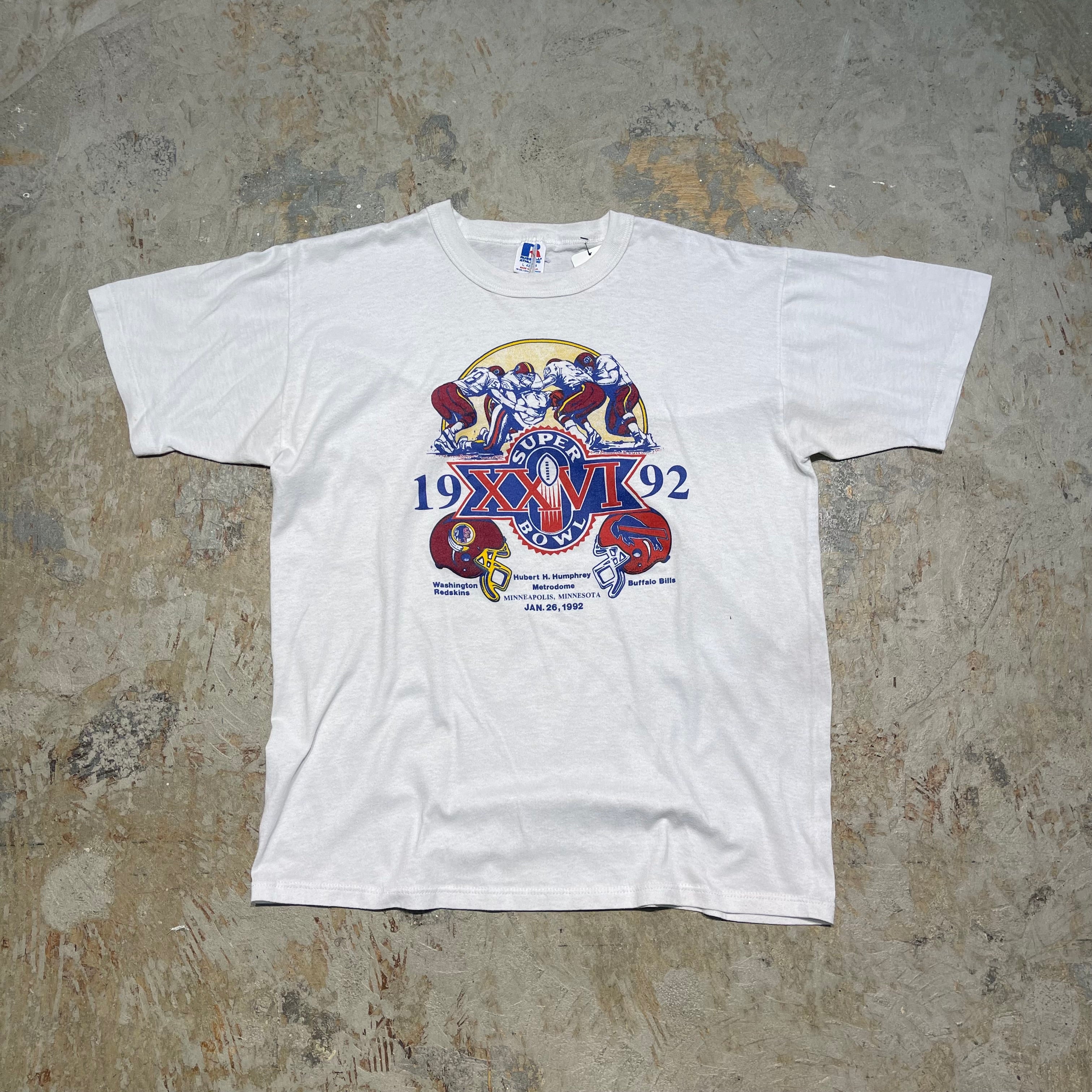 NFL 1992年 スーパーボウル レッドスキンズ Tシャツ USA製 NFL 1992年