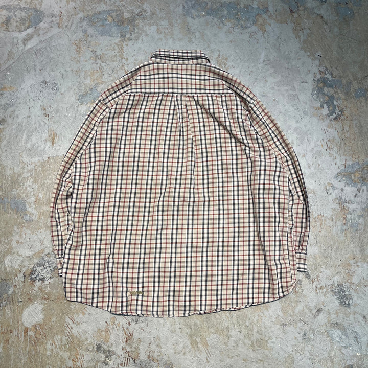 #4344 L.L.BEAN L/S 체크 셔츠 크기 2XL