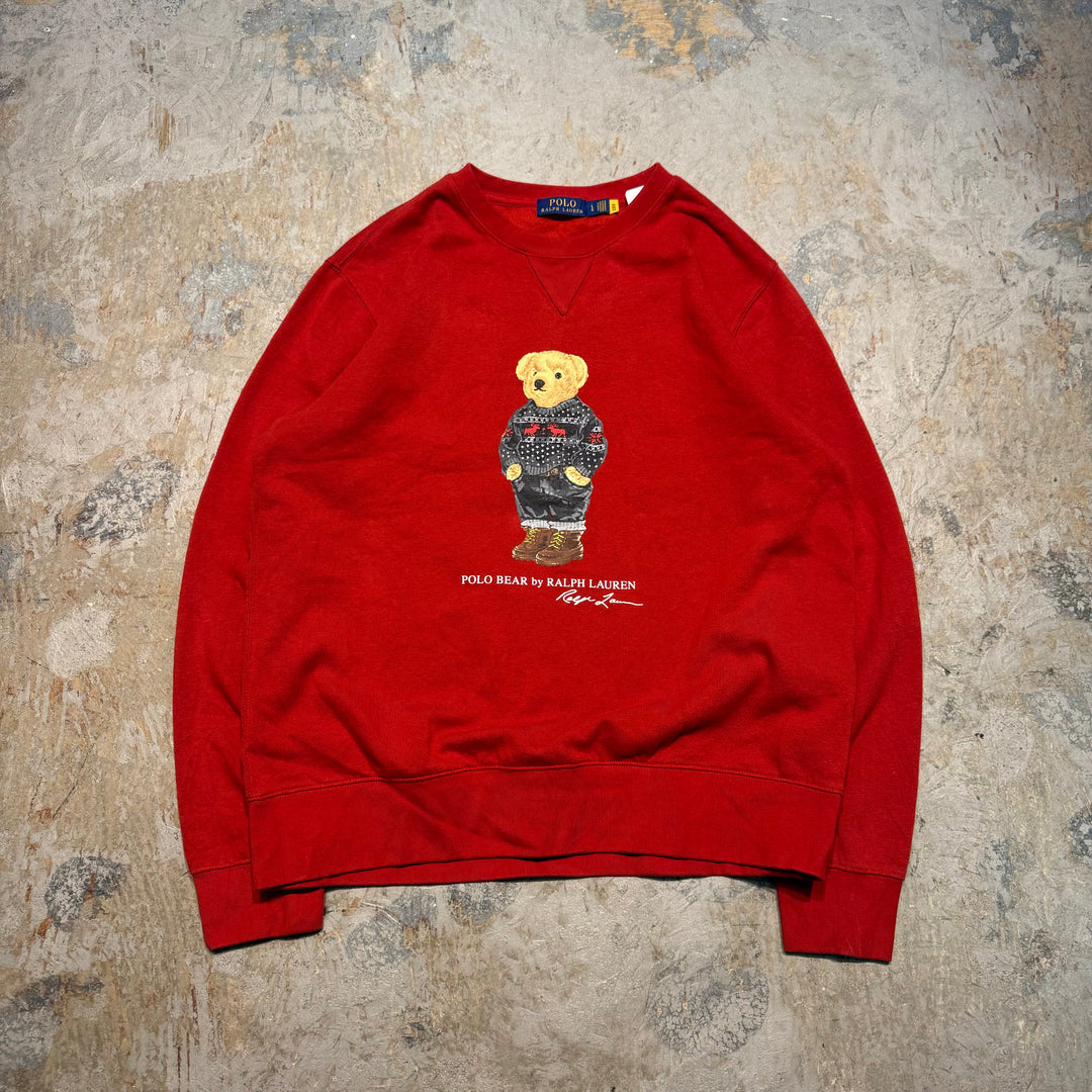 Used clothing POLObyRalph Lauren/ PolobyRalph Lauren/ Crew neck sweatshirt/ Size L