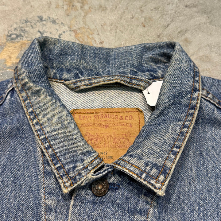 古着 CANADA製 Levi's/ リーバイス/ デニムジャケット/ Gジャン/ サイズXL