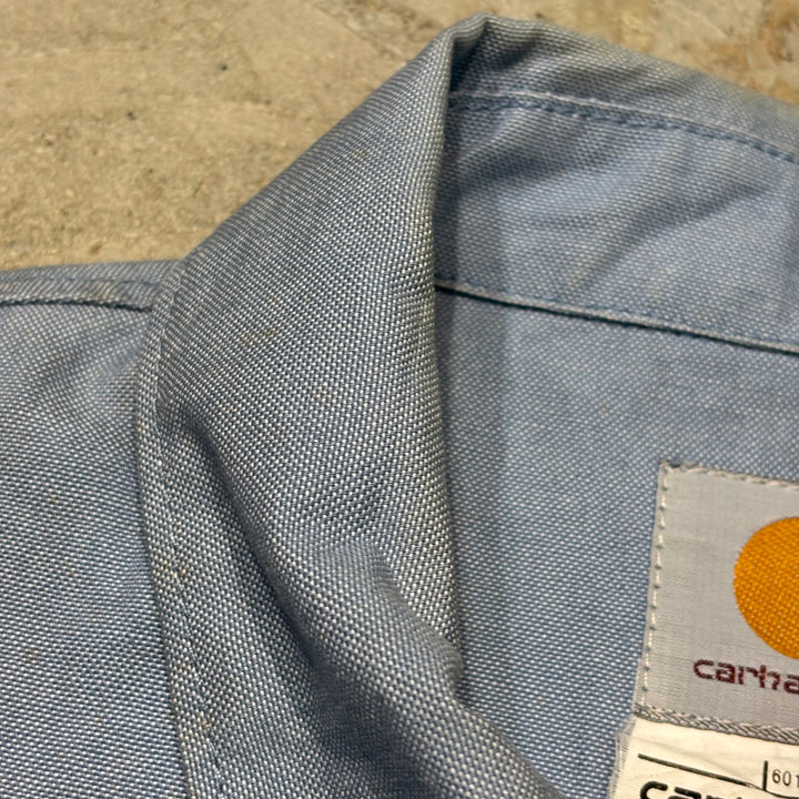 중고 의류 Carhartt/ Carhartt/ 겸손한 지퍼 업 재킷/ 크기 l