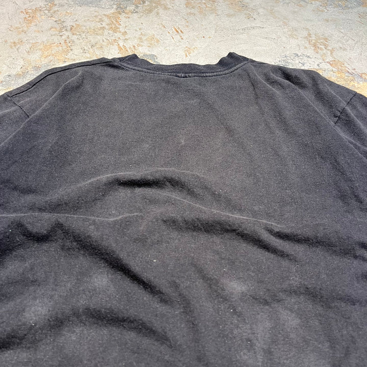 Used clothing 90's~00's Adidas Y2K Trefoil logo T-shirt/equivalent to XL