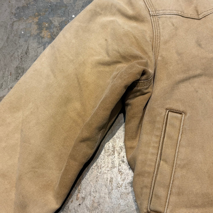 古着 Carhartt/ カーハート/ サンタフェジャケット/ ダック地/ 裏地キルティング/ 襟コーデュロイ/ サイズM