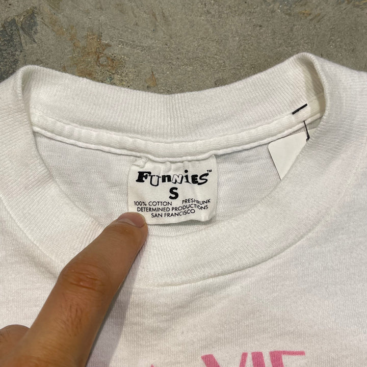 古着 USA製 ベティ・ブープ/愛の生活/ヴィンテージ シングルステッチプリントTシャツ/サイズS