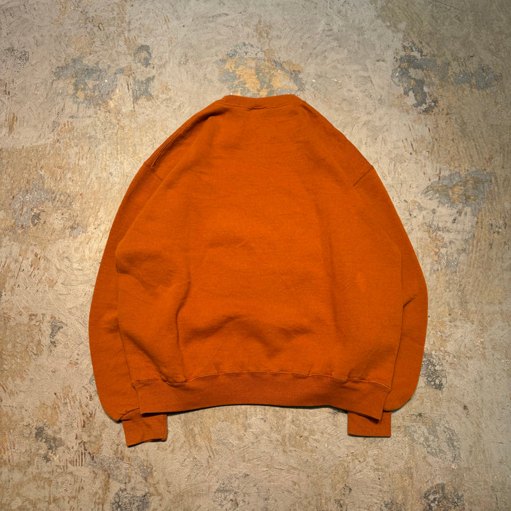 중고 의류 Russell Athletic/ Russell Athletic/ Blank Crew Neck Sweatshirt/ Plain/ Front V Gusset/ Size L