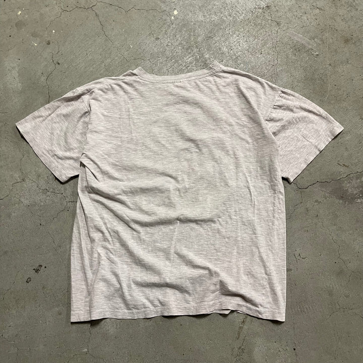 古着 90's シャドーミッキーオリジナル/ミッキーマウス/青パン/ヴィンテージ シングルステッチ プリントTシャツ/サイズXL相当