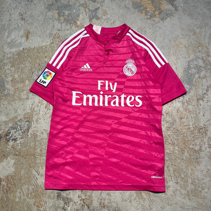 #4441 古着 Real Madrid/レアルマドリード/adidas/アディダス/Football/フットボール Tee/サンティアゴ・ベルナベウ/RONALDO/サイズL