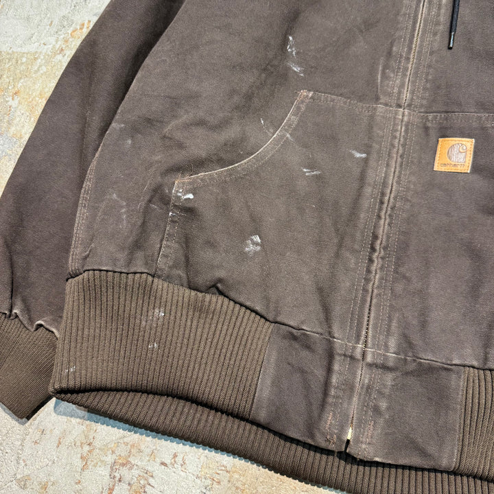 古着 carhartt/ カーハート/ アクティブジャケット/ 裏地キルティング/ サイズS