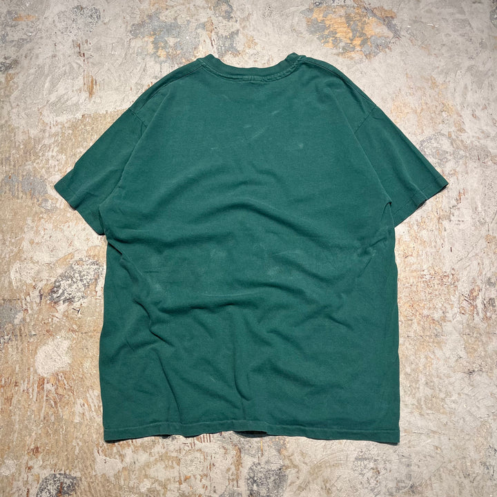 #4622 古着 91's HANES/ヘインズ/short sleeve print t-shirt Tee/半袖プリントTシャツ/シングルステッチ/MARDI GRAS NEW ORLEANS/USA製/サイズXL