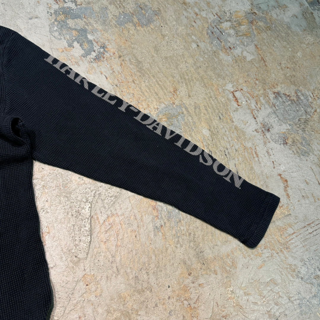 중고 의류 Harley-Davidson/Harley Davidson/Henley Neck Thermal/Size l