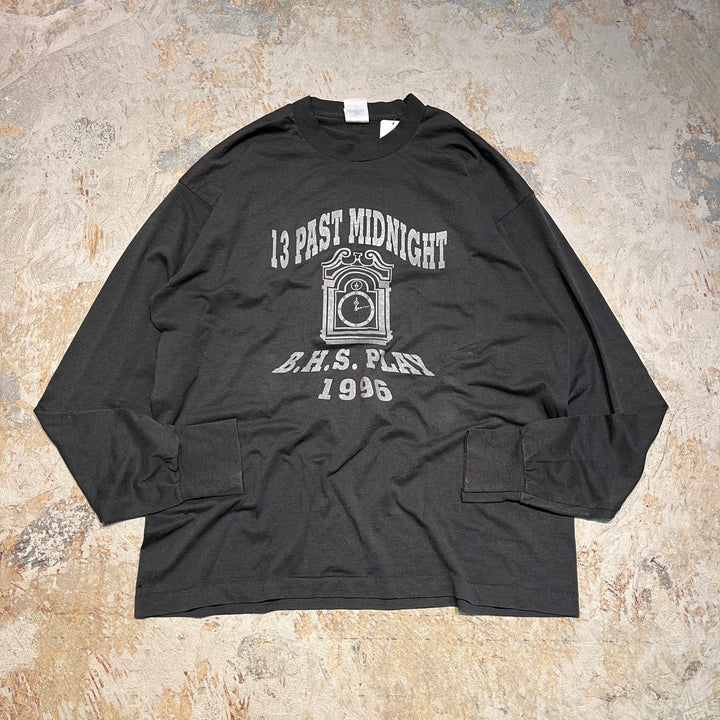 古着 90's~ フルーツオブザルーム/13 PAST MIDNIGHT/ビリー・スト・ジョン/小説/ヴィンテージ シングルステッチ ロングTシャツ/サイズXL相当