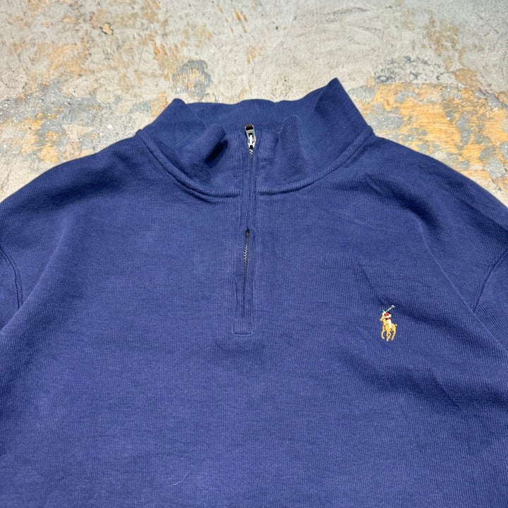 Ralph Lauren/ Polo By Ralph Lauren/ Half Zip 니트 스웨터/ 크기 XL의 중고 의류 폴로
