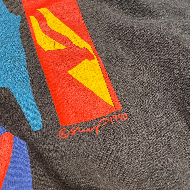 #4820 古着 90's TIM SHIRTS/アートプリント/ヴィンテージ/Tシャツ/シングルステッチ/サイズXL相当