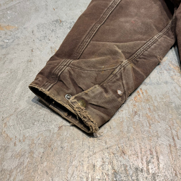 Used clothing 90's carhartt/ Carhartt/ Detroit jacket/ Duck fabric/ Blanket lining/ Checkered pattern/ Size M