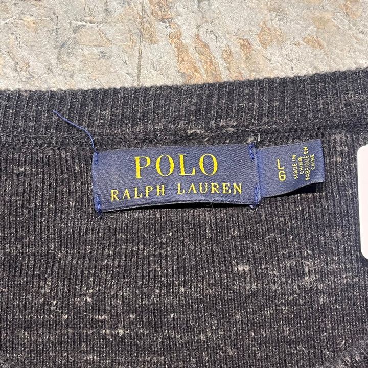Ralph Lauren/ Polo Ralph Lauren/ Crew Neck Knit 스웨터/ 크기 L의 빈티지 폴로