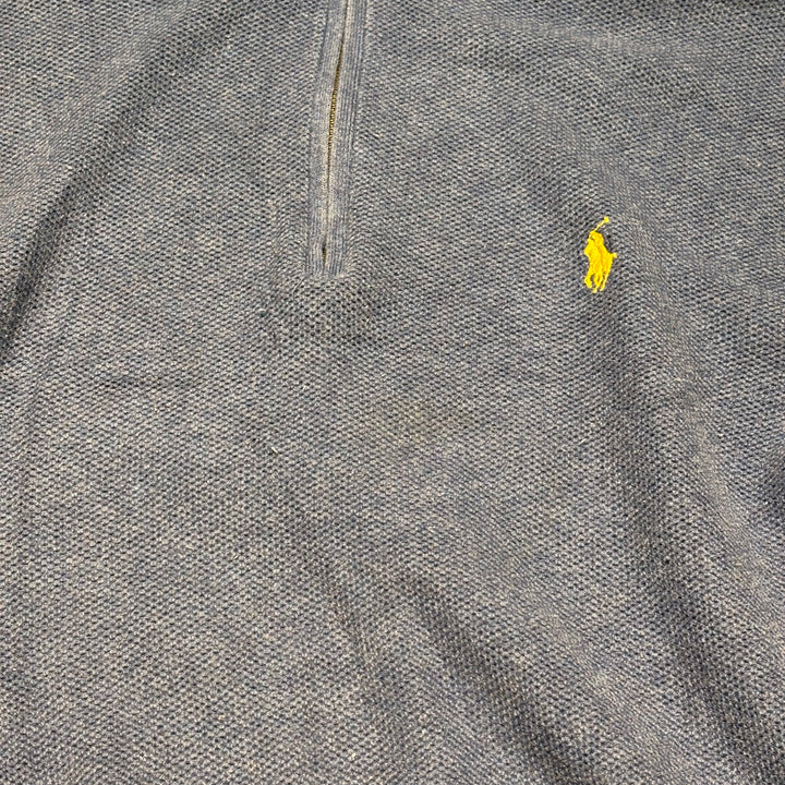 Ralph Lauren/ Polo By Ralph Lauren/ Half Zip 니트 스웨터/ 크기 M의 의류 폴로