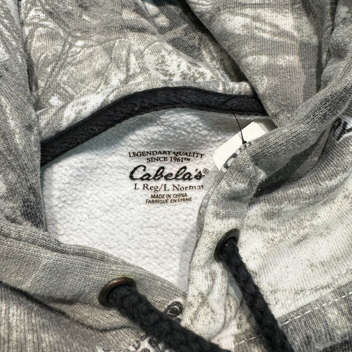 중고 의류 Cabela/Cabella/Real Tree Pattern/Pullover Hoodie/Size L