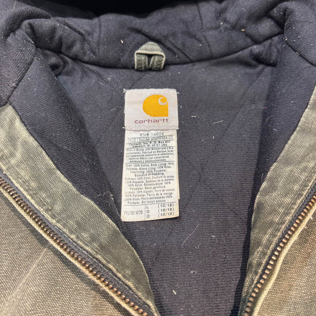 古着 Carhartt/ カーハート/ ダックベスト/ ダック地/ 裏地キルティング/ サイズL