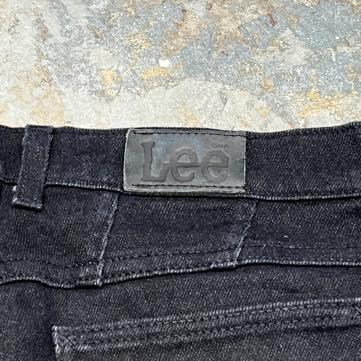 #4185 古着 Lee/リー/Black Denim Pants/ブラックデニムパンツ/サイズ14