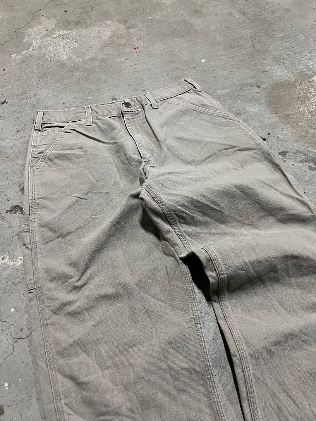 #MA27 Used clothing Carhartt/Duck Painter Pants/Duck fabric Painter Pants/Work Pants/Actual size 32×28