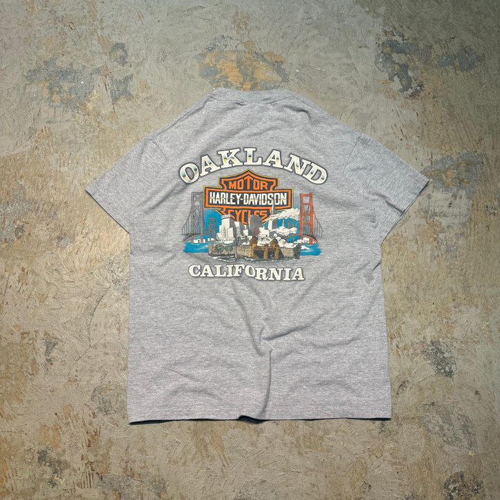 古着 USA製 Harley-Davidson/ハーレーダビッドソン/ プリントTシャツ/ サイズM