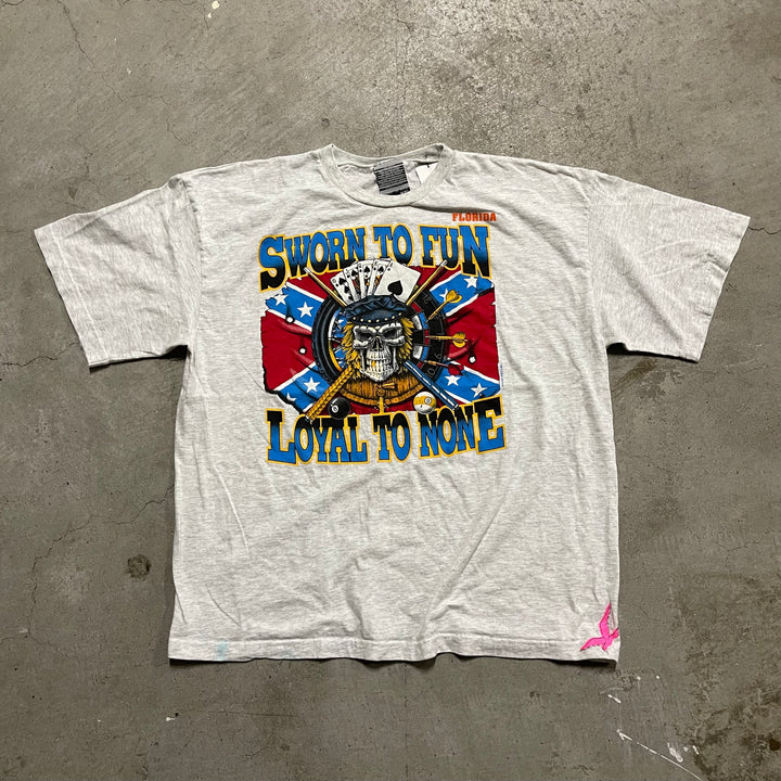 古着 USA製 デイトナビーチ・バイクウィーク/オートバイイベント/プリントTシャツ/サイズXL