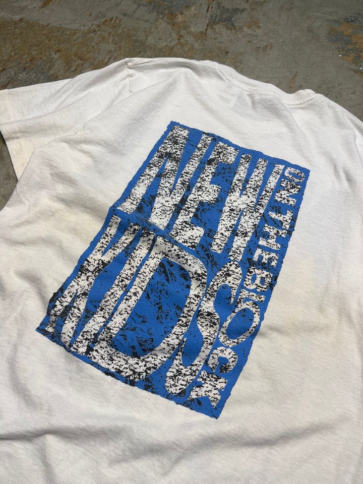 #MA124在美國90年代在美國90年代製造的二手服裝,在街區/樂隊/復古單針T卹/尺寸M