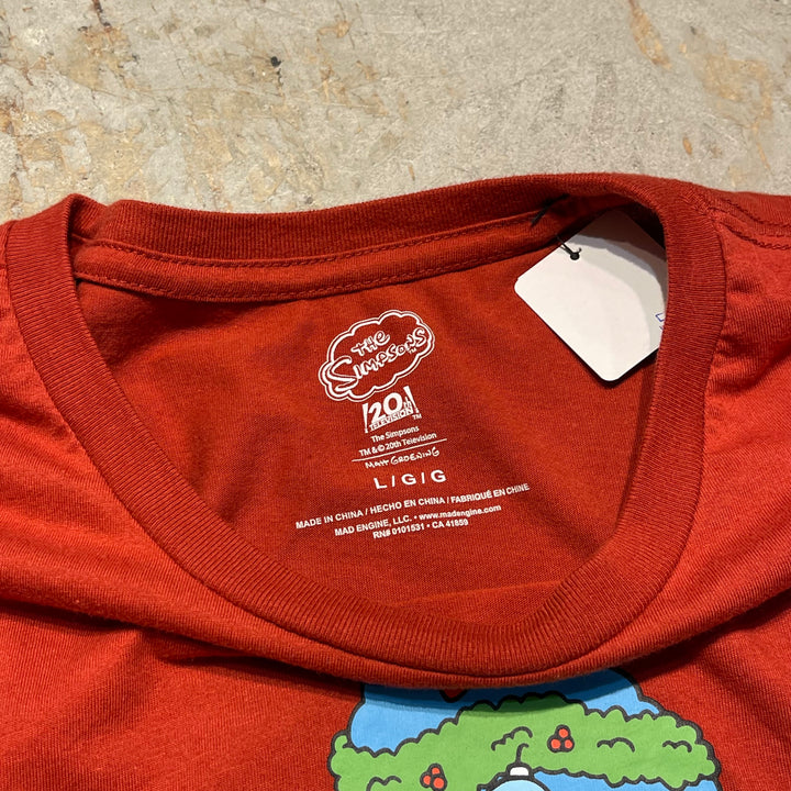 古着 USAVINTAGE/ THE SIMPSONS/ザ・シンプソンズ / キャラクターロングTシャツ / サイズL